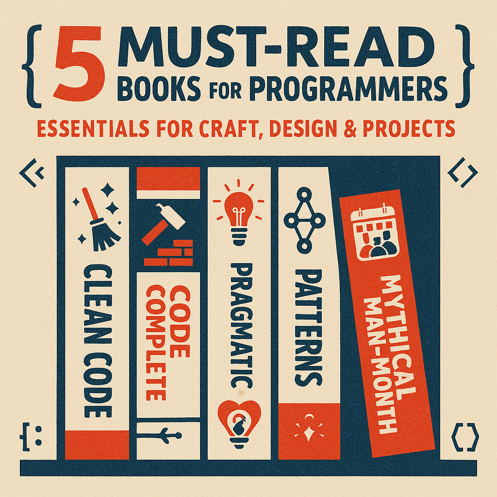 5 Top Books That Every Programmer Must Read