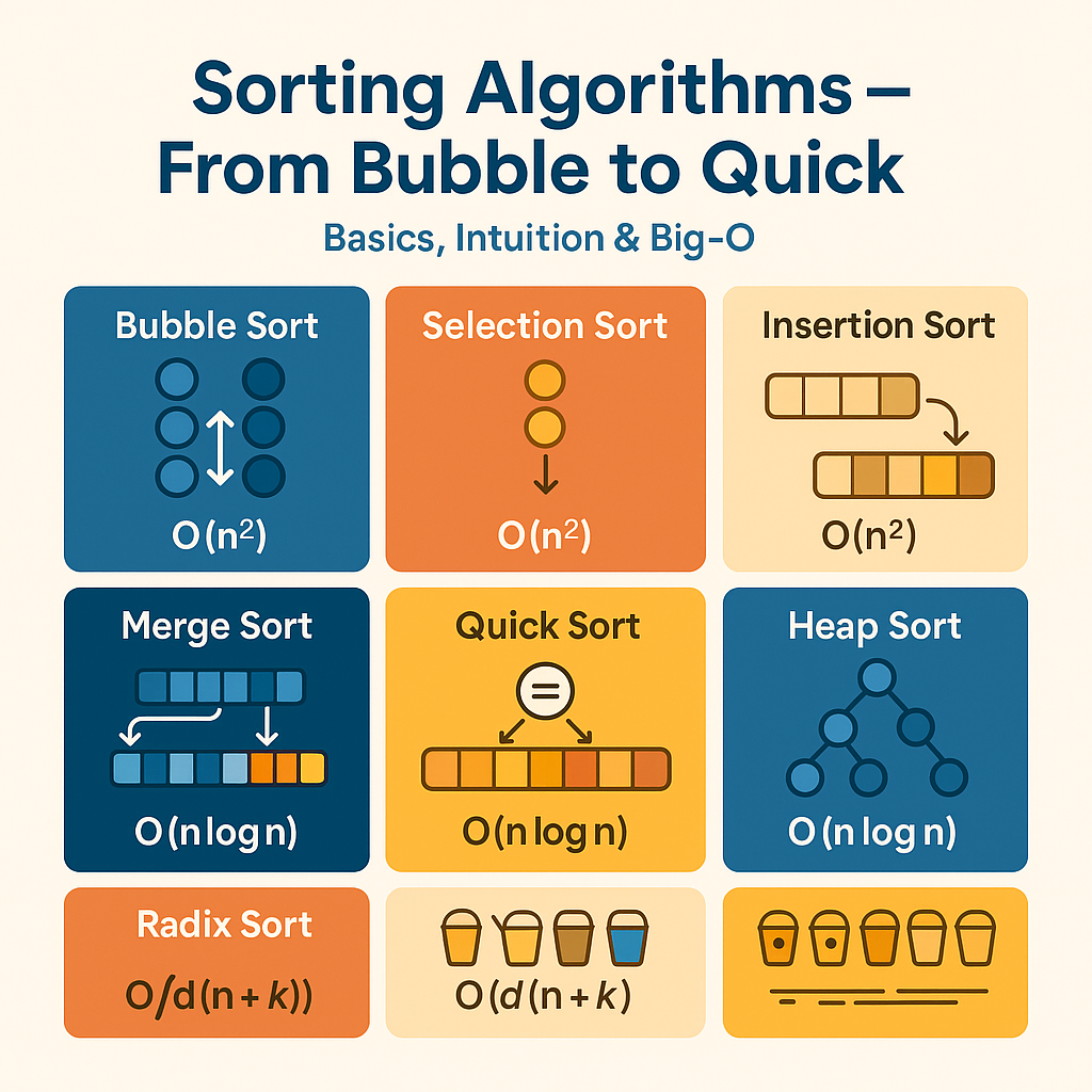 From Bubble to Quick: A Friendly Guide to Sorting
