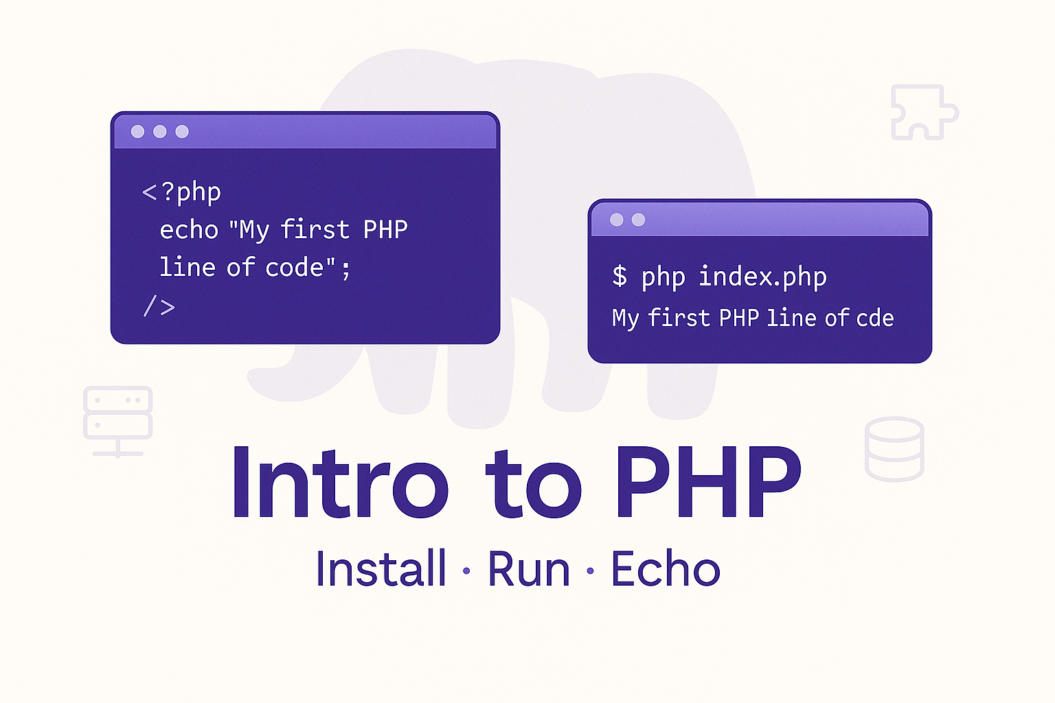 This is the Intro You Need to Start With PHP