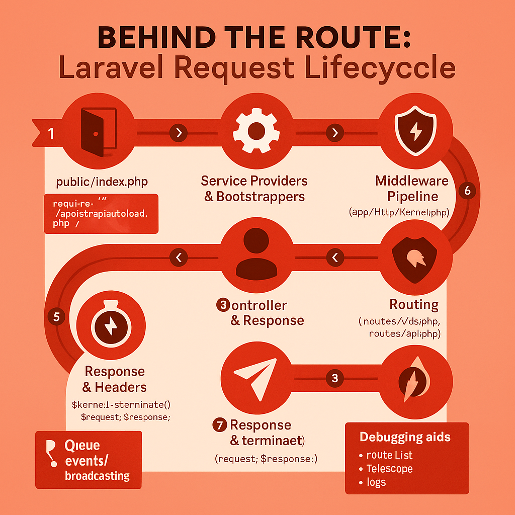 Behind the Route: Walking a Request Through Laravel